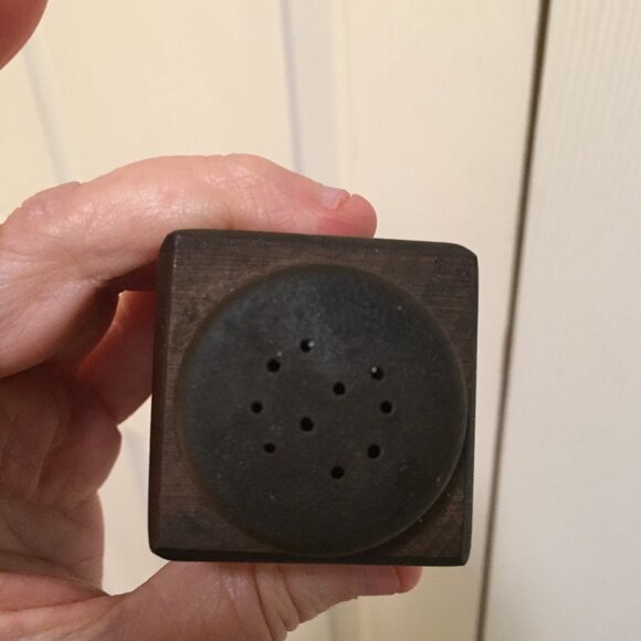 Vintage MCM Salt & Pepper "Strawberry" Design Shakers w/bonus Steampunk Look Cra - Picture 4 of 9